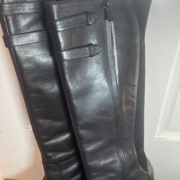 Cole Hann 8.5 size Air Jalisa tall boot black - Picture 2 of 8